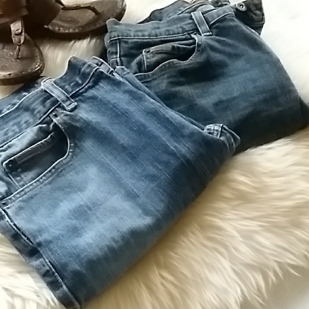 2 pair Eddie Bauer Jeans